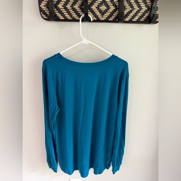 Kyte Baby Bamboo Long Sleeve Top - Teal - Size Extra Extra Large XXL - Picture 7 of 9
